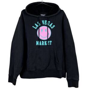 Chinatown Market Las Vegas Market Limited Edition Mens‎ XL Black Smiley
